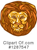 Lion Clipart #1287547 by patrimonio