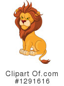 Lion Clipart #1291616 by Pushkin
