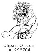 Lion Clipart #1296704 by AtStockIllustration