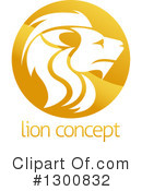 Lion Clipart #1300832 by AtStockIllustration