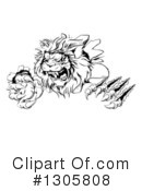Lion Clipart #1305808 by AtStockIllustration