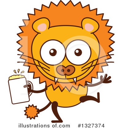 Lion Clipart #1327374 by Zooco