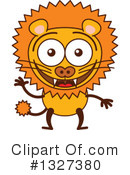 Lion Clipart #1327380 by Zooco