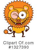 Lion Clipart #1327390 by Zooco