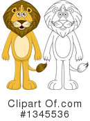 Lion Clipart #1345536 by Liron Peer