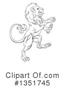 Lion Clipart #1351745 by AtStockIllustration