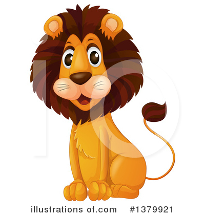 Lion Clipart #1379921 by Graphics RF