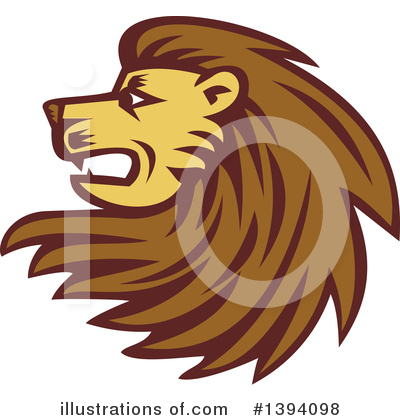 Lion Clipart #1394098 by patrimonio