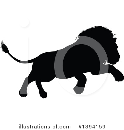 Royalty-Free (RF) Lion Clipart Illustration by AtStockIllustration - Stock Sample #1394159