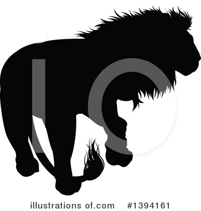 Royalty-Free (RF) Lion Clipart Illustration by AtStockIllustration - Stock Sample #1394161