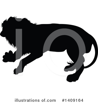 Royalty-Free (RF) Lion Clipart Illustration by AtStockIllustration - Stock Sample #1409164