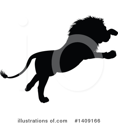 Royalty-Free (RF) Lion Clipart Illustration by AtStockIllustration - Stock Sample #1409166