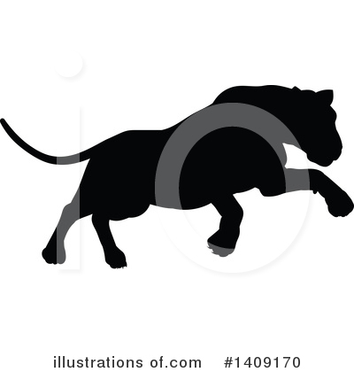 Lioness Clipart #1409170 by AtStockIllustration