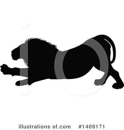 Royalty-Free (RF) Lion Clipart Illustration by AtStockIllustration - Stock Sample #1409171