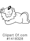 Lion Clipart #1418328 by Cory Thoman