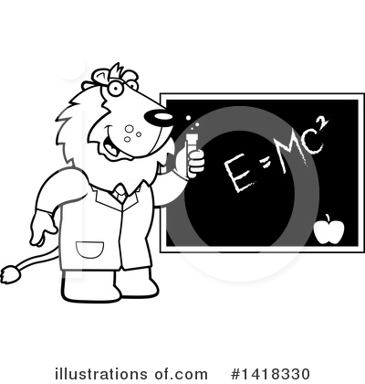 Royalty-Free (RF) Lion Clipart Illustration by Cory Thoman - Stock Sample #1418330