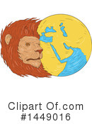Lion Clipart #1449016 by patrimonio