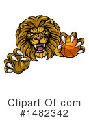 Lion Clipart #1482342 by AtStockIllustration