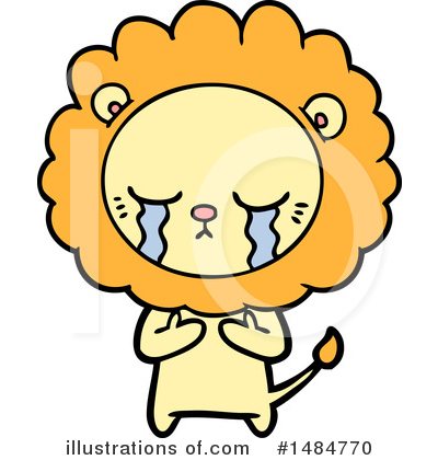 Royalty-Free (RF) Lion Clipart Illustration by lineartestpilot - Stock Sample #1484770