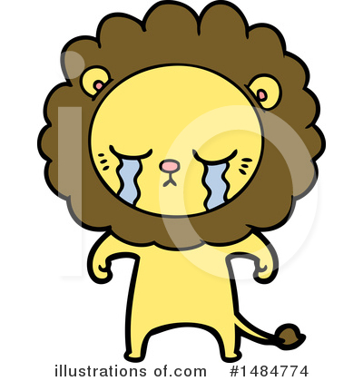 Royalty-Free (RF) Lion Clipart Illustration by lineartestpilot - Stock Sample #1484774