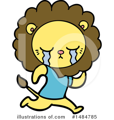 Royalty-Free (RF) Lion Clipart Illustration by lineartestpilot - Stock Sample #1484785