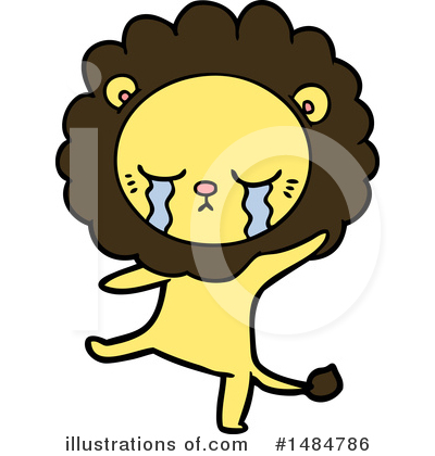 Royalty-Free (RF) Lion Clipart Illustration by lineartestpilot - Stock Sample #1484786