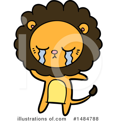 Royalty-Free (RF) Lion Clipart Illustration by lineartestpilot - Stock Sample #1484788