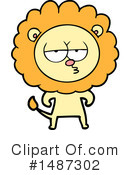 Lion Clipart #1487302 by lineartestpilot