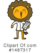 Lion Clipart #1487317 by lineartestpilot