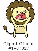 Lion Clipart #1487327 by lineartestpilot
