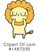 Lion Clipart #1487335 by lineartestpilot