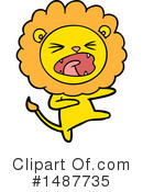 Lion Clipart #1487735 by lineartestpilot