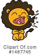 Lion Clipart #1487745 by lineartestpilot