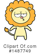 Lion Clipart #1487749 by lineartestpilot