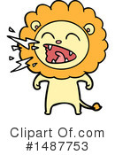 Lion Clipart #1487753 by lineartestpilot