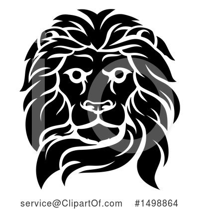 Royalty-Free (RF) Lion Clipart Illustration by AtStockIllustration - Stock Sample #1498864