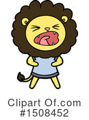 Lion Clipart #1508452 by lineartestpilot