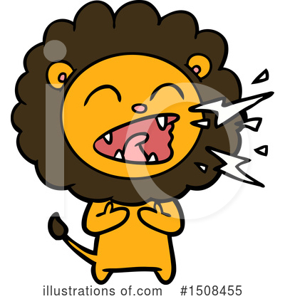 Royalty-Free (RF) Lion Clipart Illustration by lineartestpilot - Stock Sample #1508455
