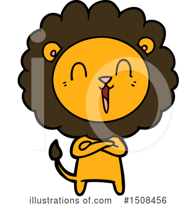 Royalty-Free (RF) Lion Clipart Illustration by lineartestpilot - Stock Sample #1508456