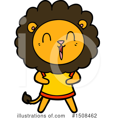 Royalty-Free (RF) Lion Clipart Illustration by lineartestpilot - Stock Sample #1508462
