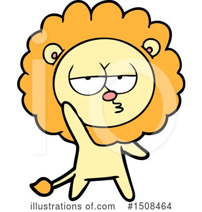 Royalty-Free (RF) Lion Clipart Illustration by lineartestpilot - Stock Sample #1508464