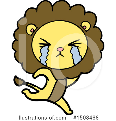Royalty-Free (RF) Lion Clipart Illustration by lineartestpilot - Stock Sample #1508466