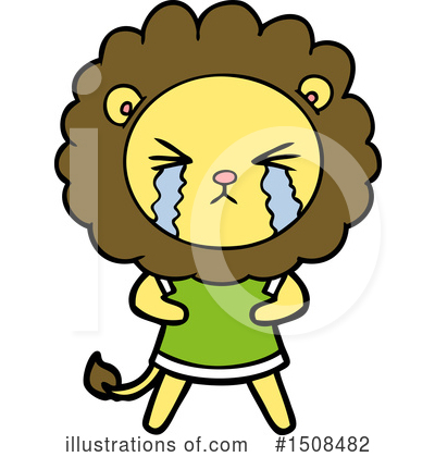 Royalty-Free (RF) Lion Clipart Illustration by lineartestpilot - Stock Sample #1508482