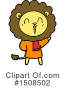 Lion Clipart #1508502 by lineartestpilot