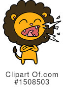 Lion Clipart #1508503 by lineartestpilot
