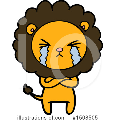 Royalty-Free (RF) Lion Clipart Illustration by lineartestpilot - Stock Sample #1508505