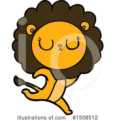 Royalty-Free (RF) Lion Clipart Illustration by lineartestpilot - Stock Sample #1508512