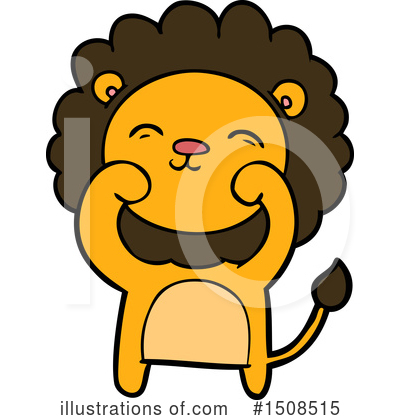 Royalty-Free (RF) Lion Clipart Illustration by lineartestpilot - Stock Sample #1508515