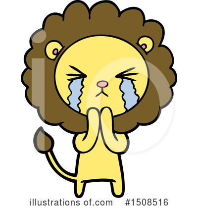 Royalty-Free (RF) Lion Clipart Illustration by lineartestpilot - Stock Sample #1508516