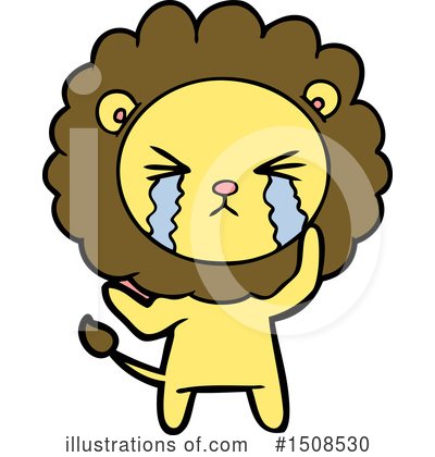 Royalty-Free (RF) Lion Clipart Illustration by lineartestpilot - Stock Sample #1508530